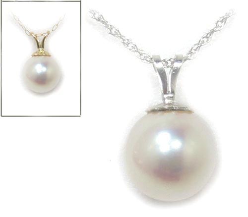 Akoya Pearl Necklace, Cultured Pearl Necklace