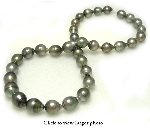 Gray Tahitian Pearl Necklace