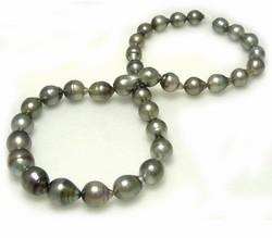 Drop Shaped Tahitian Pearl Necklace