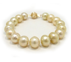 Golden South Sea Pearl Bracelet