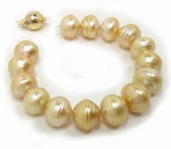 Golden South Sea Pearl Bracelet