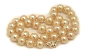 Golden South Sea Pearl Necklace