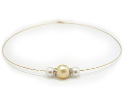 Golden South Sea Pearl Necklace