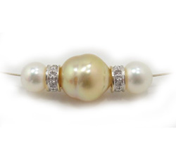 Golden South Sea Pearl Necklace