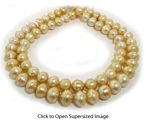 Golden South Sea Pearl Necklace