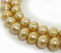 Golden South Sea Pearl Necklace
