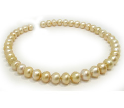 Golden South Sea Pearl Necklace