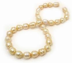 Golden South Sea Pearl Necklace
