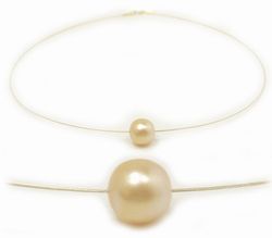 Golden South Sea Pearl Necklace