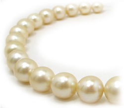 Golden South Sea Pearl Necklace