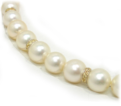 Golden South Sea Pearl Necklace, Golden South Sea Pearls, Discount Golden South Sea Pearl Jewelry