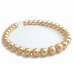 Golden South Sea Pearl Necklace