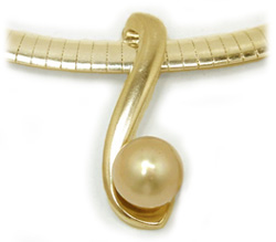 Golden South Sea Pearl Pendants