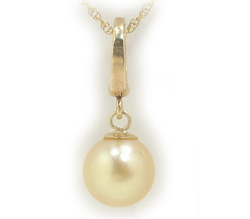 Golden South Sea Pearl Pendant