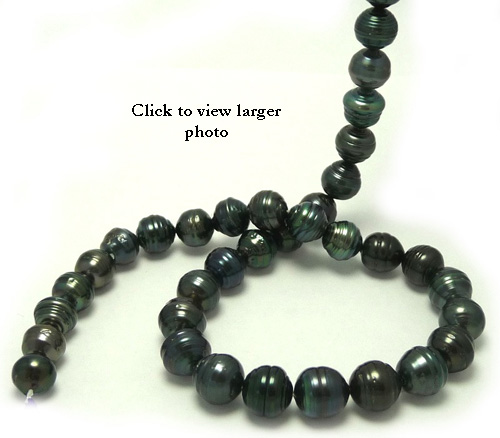 Gray Tahitian Pearl Necklace