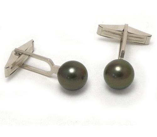 Tahitian Pearl cufflinks