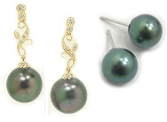 Tahitian Pearl Earrings