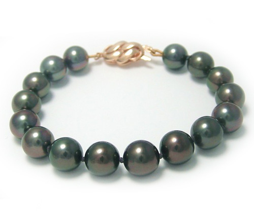 AAA Round Tahitian Pearl Bracelet