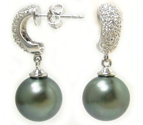 Tahitian Pearl Earrings