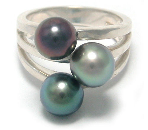 Tahitian Pearl Rings