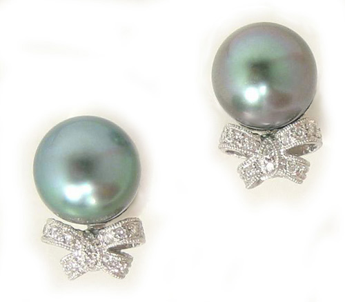 Tahitian Pearl Earrings