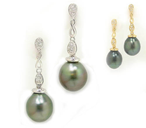Tahitian Pearl Earrings