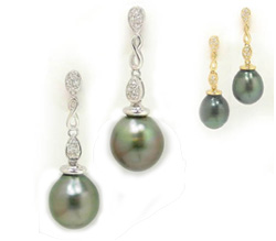 Tahitian Pearl Earrings