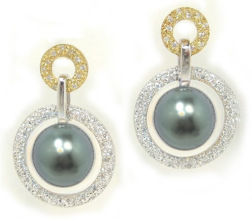 Tahitian Pearl Earrings