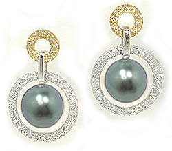 Tahitian Pearl Earrings