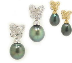 Tahitian Pearl Earrings
