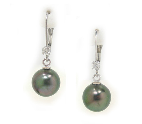 Tahitian Pearl Earrings