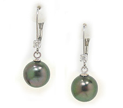 Tahitian Pearl Earrings