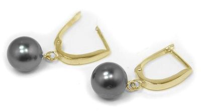 Tahitian Pearl Earrings