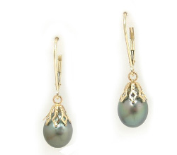 Tahitian Pearl Earrings