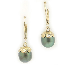 Tahitian Pearl Earrings