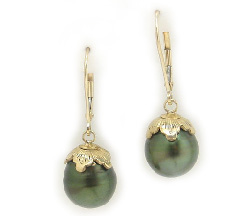 Tahitian Pearl Earrings