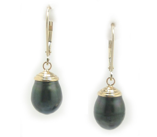 Tahitian Pearl Earrings