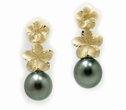 Tahitian Pearl Earrings