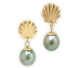 Tahitian Pearl Earrings