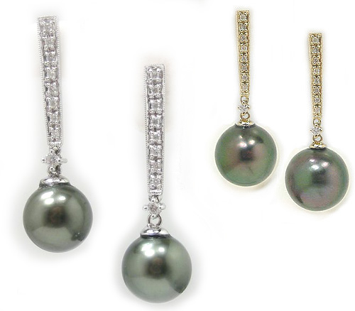 Tahitian Pearl Earrings