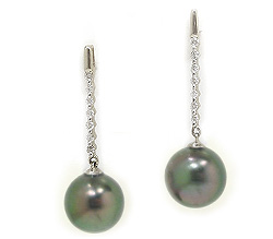 Tahitian Pearl Earrings
