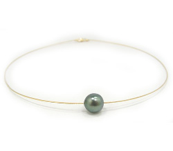 Solitaire Tahitian Pearl Necklace