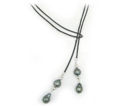 Tahitian Black Pearl Necklace