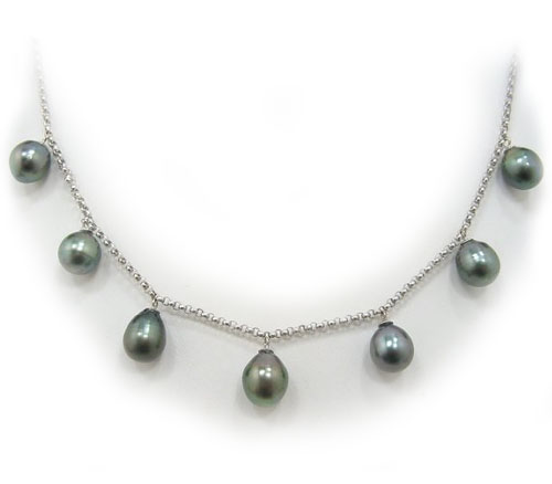 Solitaire Tahitian Pearl Necklace