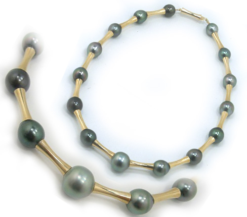 Drop Tahitian Pearl Necklace