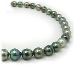 Tahitian Multicolor Pearl Necklace