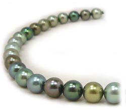 Tahitian Multicolor Pearl Necklace