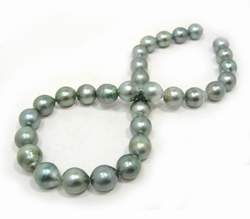 Platinum Tahitian Pearl Necklace