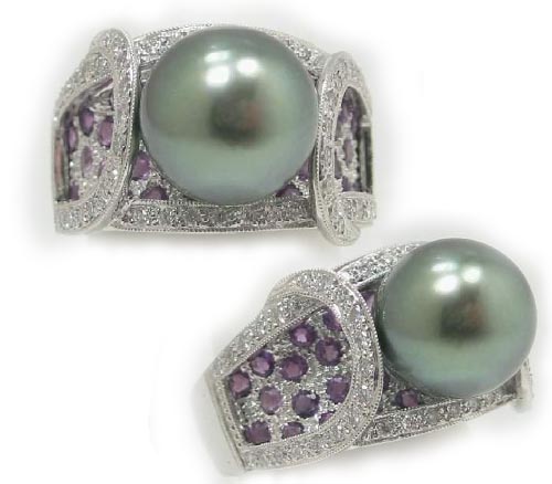 Tahitian Pearl Earrings