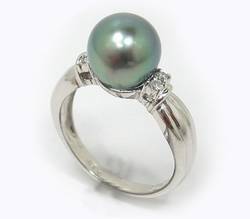 Tahitian Black Pearl Ring